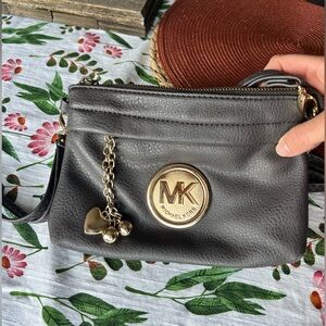 Gray MK crossbody bag